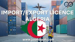 Algeria Import\/Export License \u2013 Facilitate Global Trade