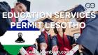 Education Services Permit in Lesotho \u2013 Legal Requirements for Educational Institutions