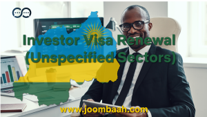 Investor Visa Renewal (Unspecified Sectors)