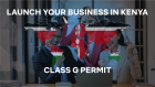 Class G Specific Trade, Business, or Consultancy Permit in Kenya: Requirements and Application Guide