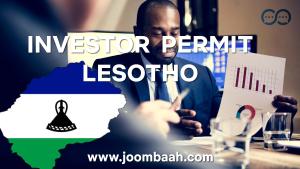 Investor Permit in Lesotho \u2013 Your Gateway to Establishing Business Ventures