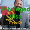 Type D Privileged Visa in Angola