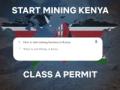 Class A Prospecting and Mining Permit in Kenya: Requirements and Application Guide